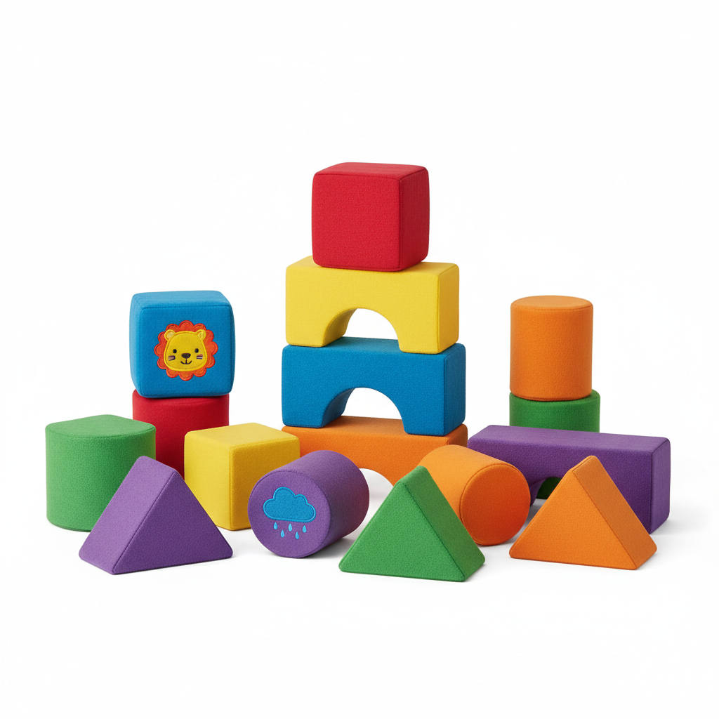 Soft Stacking Blocks