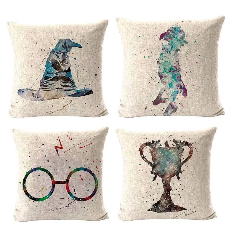 EnchantedWorld™ Magic Dwarf Pillowcase – Whimsical 40x40 cm Decorative Cushion Cover for Kids & Dreamers