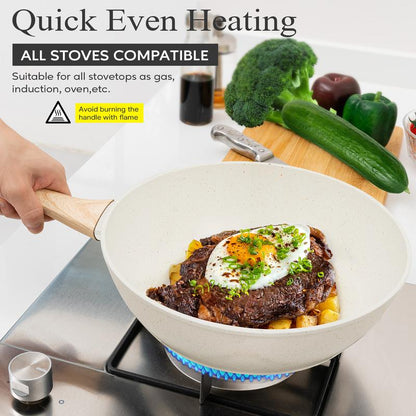 Granite Induction Cookware Set