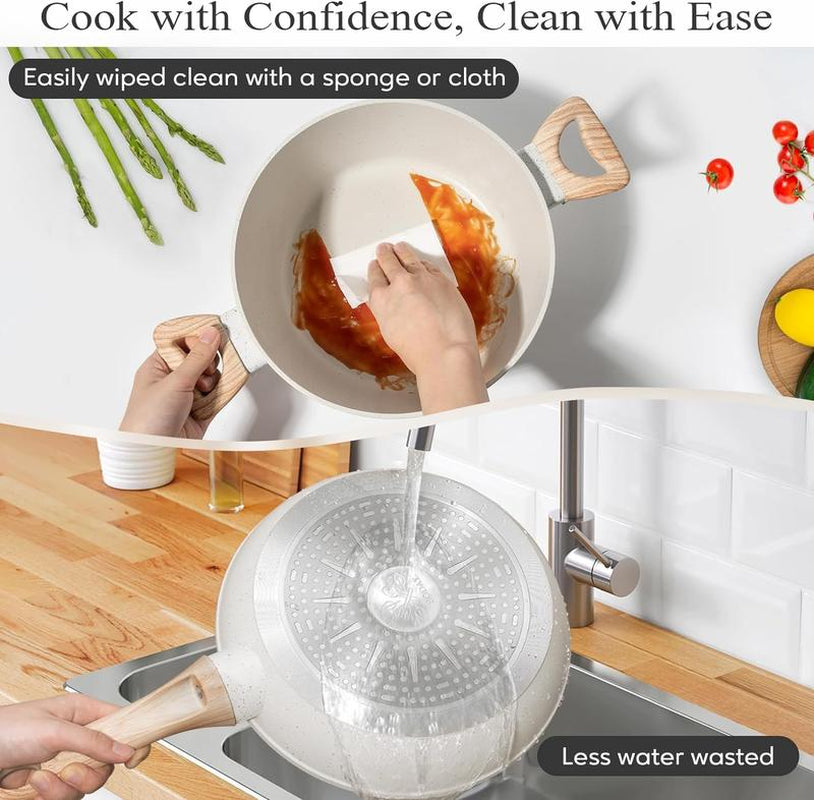 Granite Induction Cookware Set